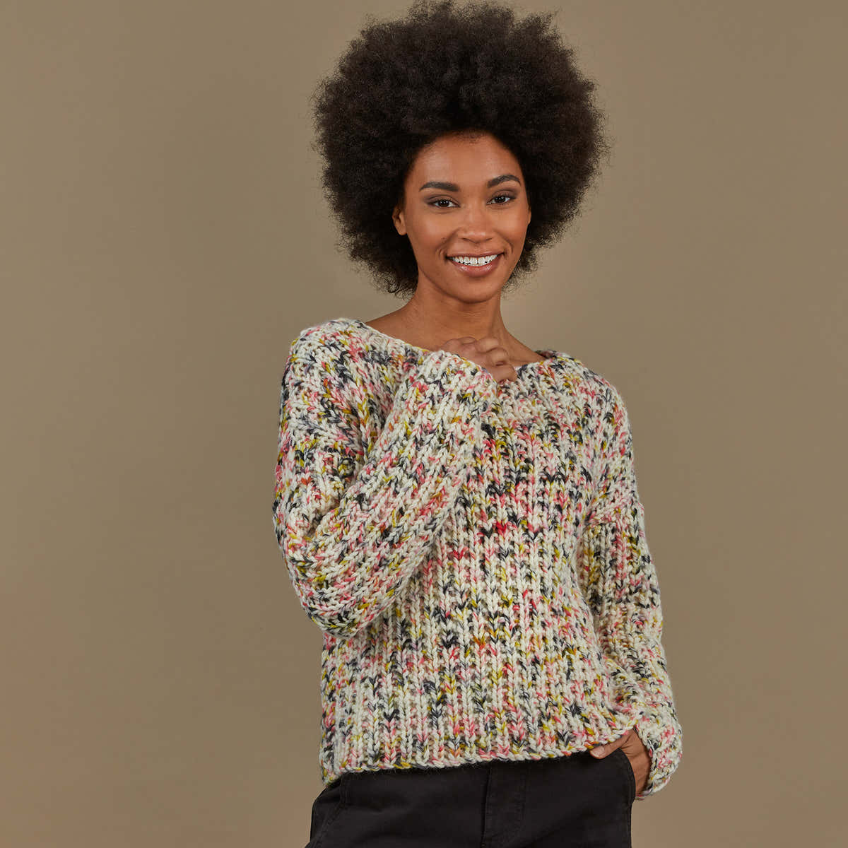 Tahki Yarns Currant Mountain Pullover Knitting Pattern
