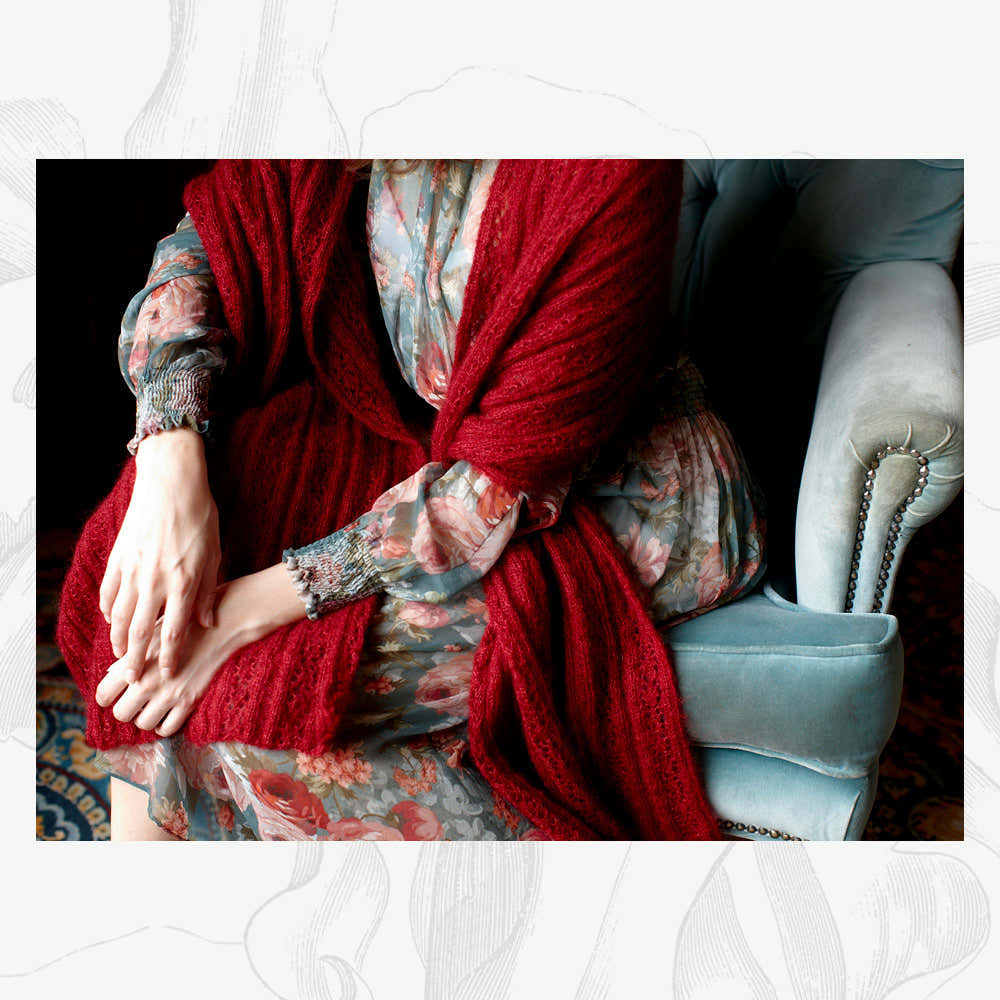 Willow & Lark Caroline Shawl Knitting Pattern