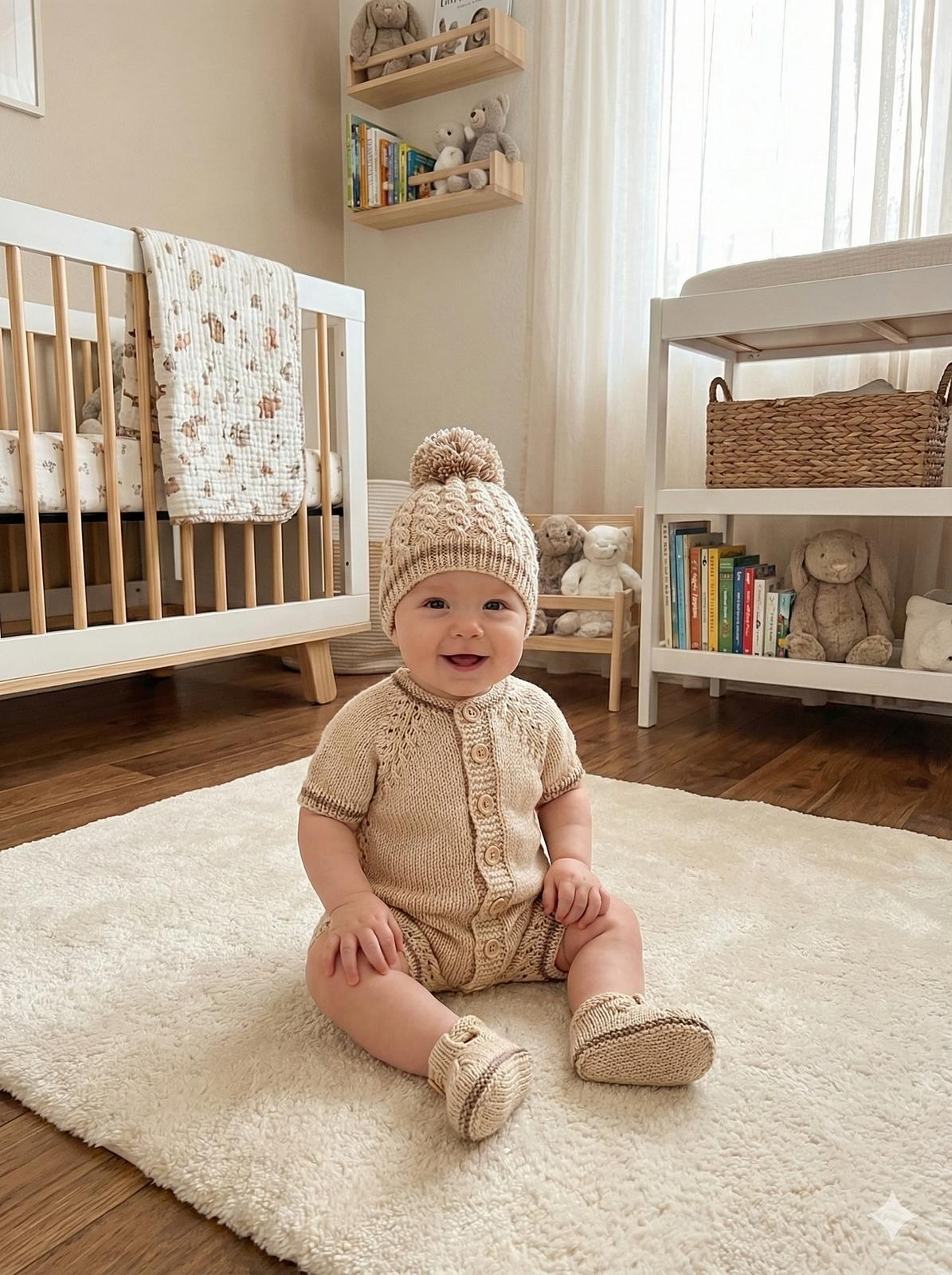 "Merlot" Romper set