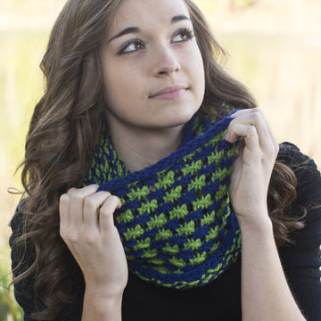 Duplicate Stardust Cowl Knitting Pattern