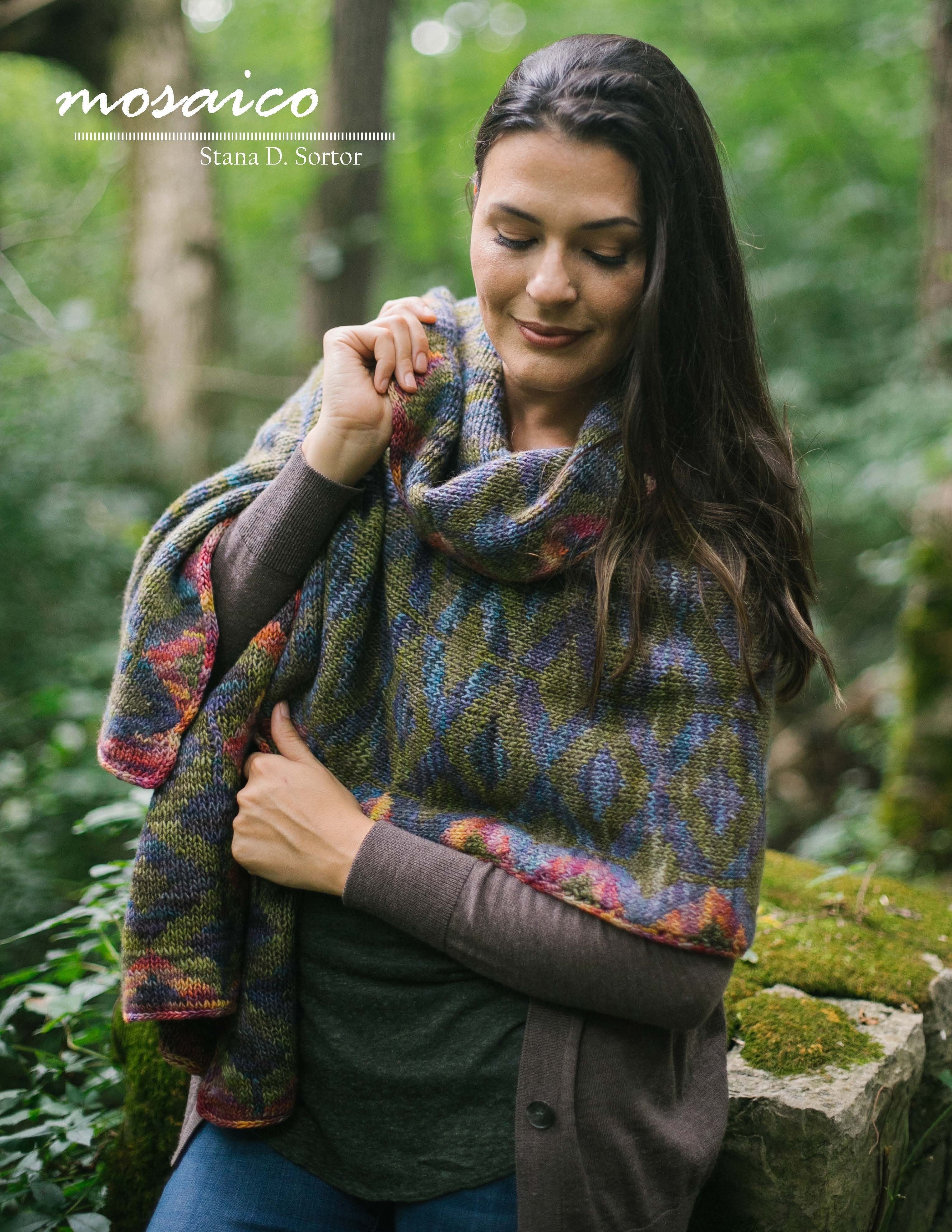 Mosaico Wrap Knitting Pattern