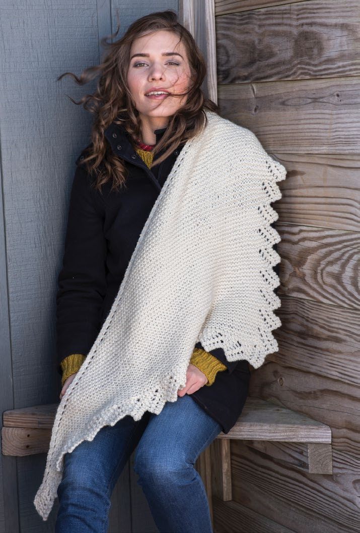Berroco Yeva Wrap Knitting Pattern