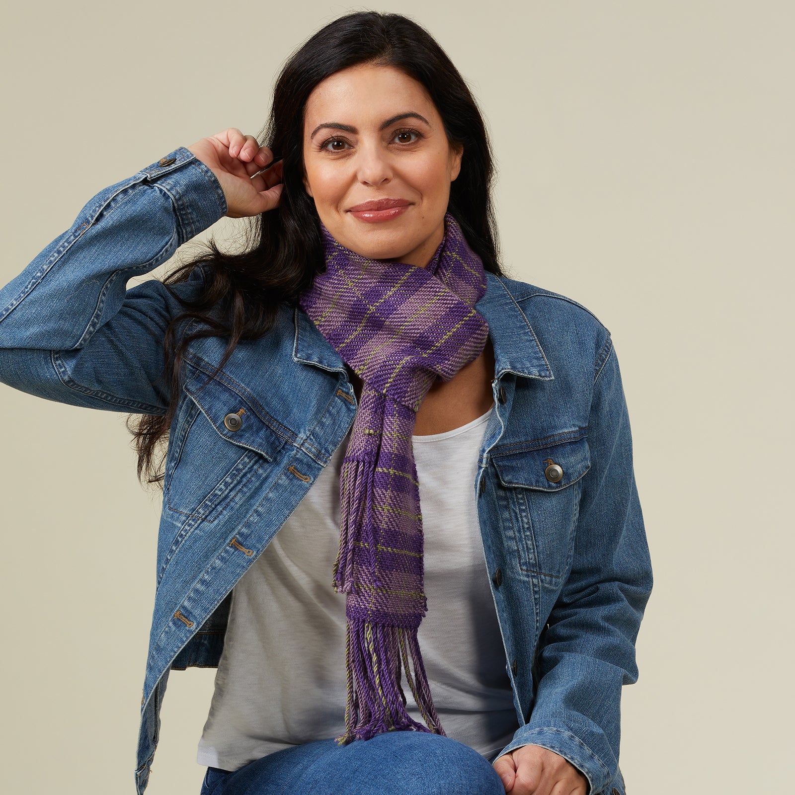 Valley Yarns #256 Spring Crocus Scarf