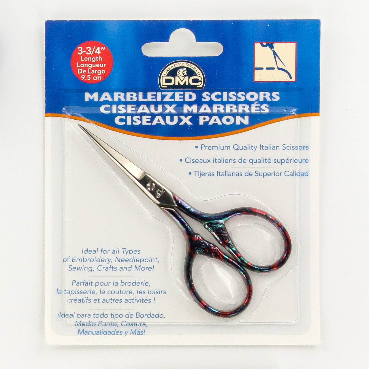 DMC Marbleized Embroidery Scissors