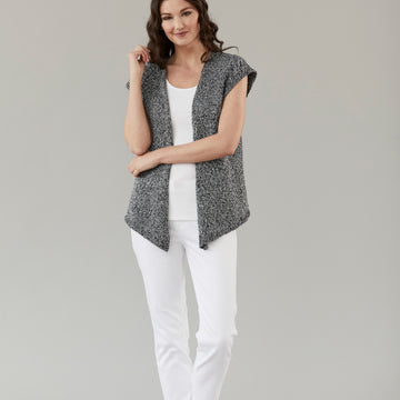 Tahki Yarns Woodley Vest Knitting Pattern