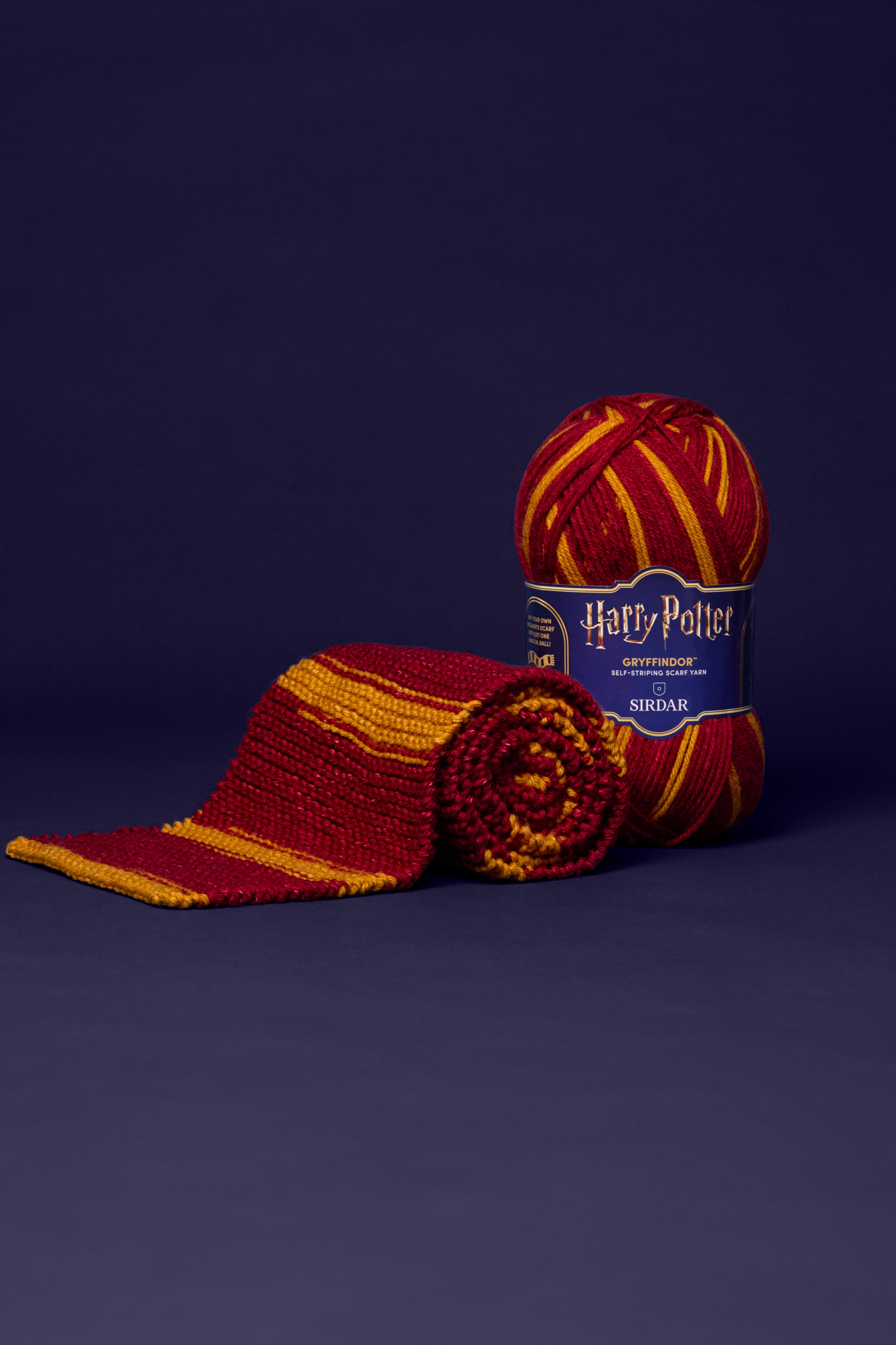 DMC Harry Potter ‘Magic’ Self-Striping Scarf Acrylic Yarn