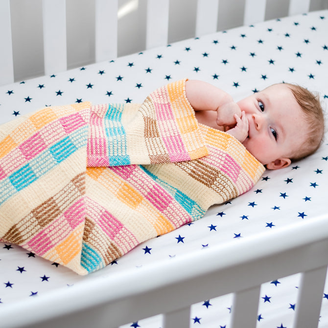 Valley Yarns #132 Cotton Candyland Blanket