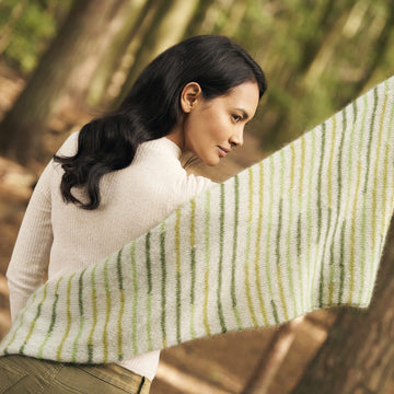 Triangular Shawl Wrap Knitting Pattern