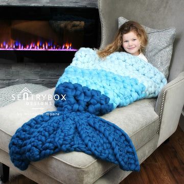 Extreme Bulky Ombre Mermaid