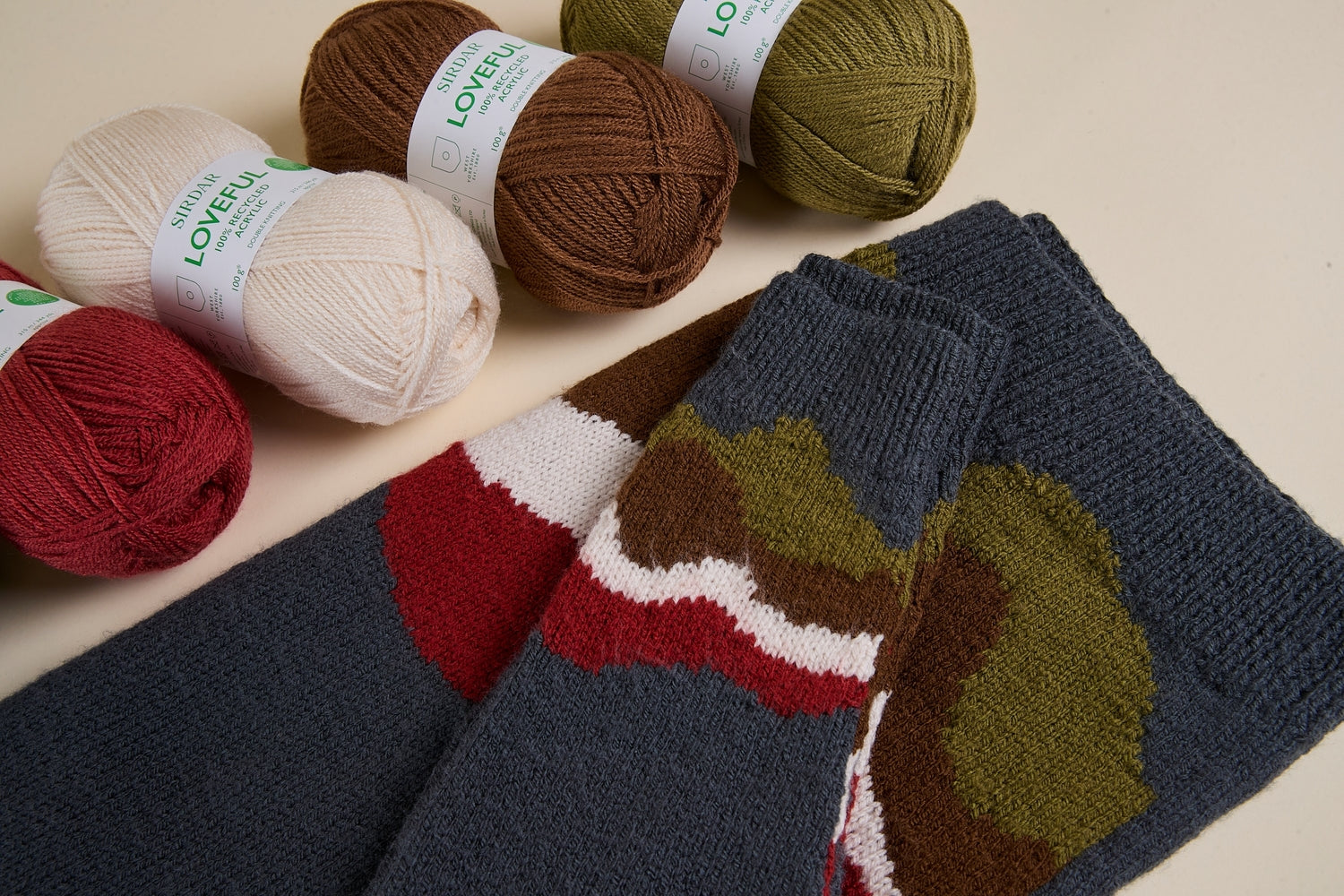 Sirdar Loveful Recycled Acrylic Yarn - Acrylic DK