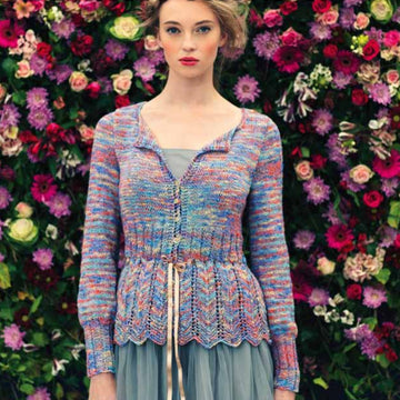 Louisa Harding Silverweed Cardigan Knitting Pattern