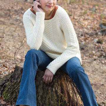 Berroco Glacial Pullover Jumper Knitting Pattern