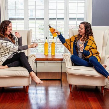 Windowpane Cocoon Knit Wrap