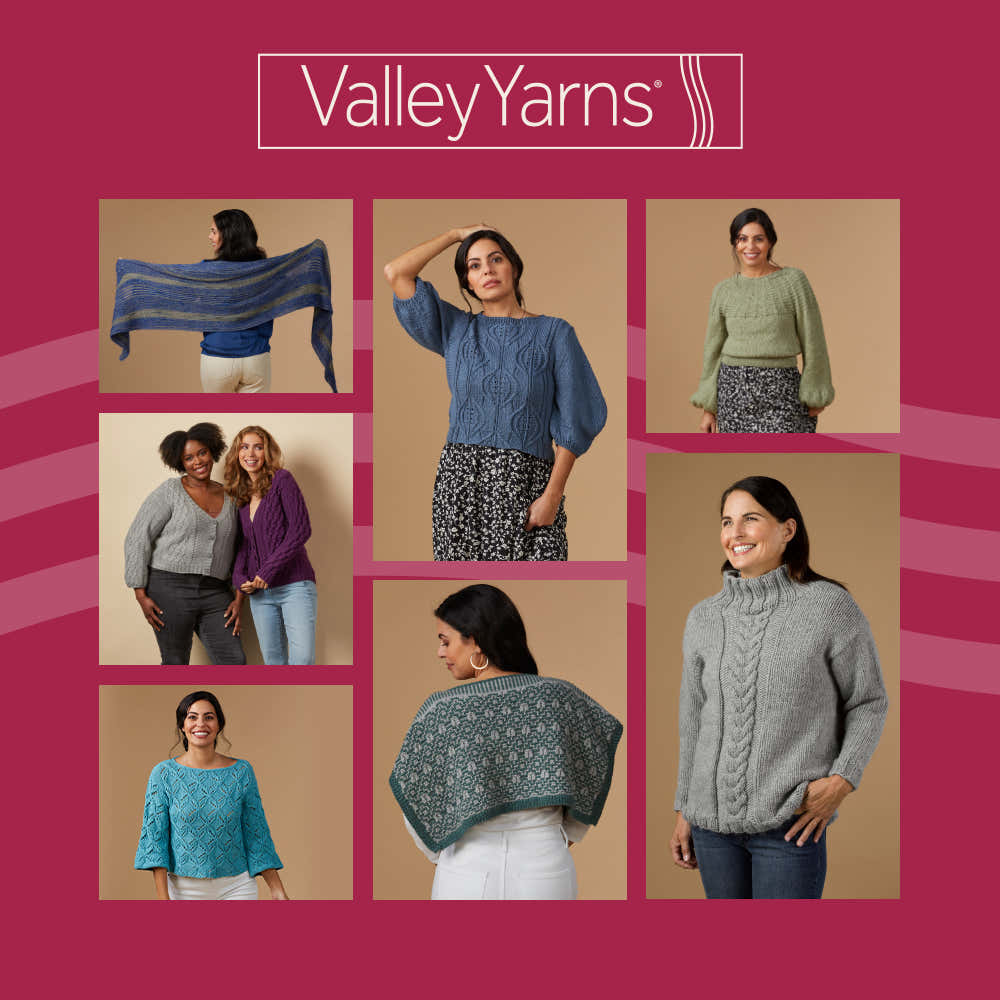 Valley Yarns Seven Sisters Women's Collection Ebook Knitting Pattern