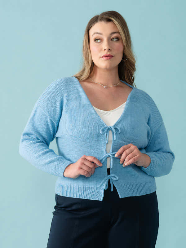 Freesia Cardigan in Berroco Cashmello Knitting Pattern
