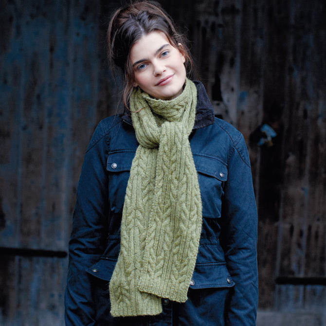 Rowan Grasmoor Scarf Knitting Pattern