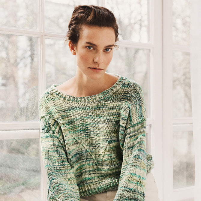 Lana Grossa 02 Pullover Jumper Knitting Pattern