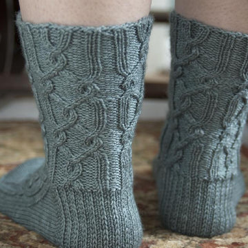 Red Rover Cable Socks