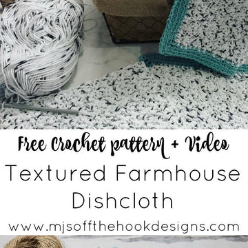 Rustic Farmhouse Dishcloth