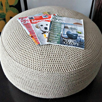 DIY Tutorial XXXL Large Crochet Pouf
