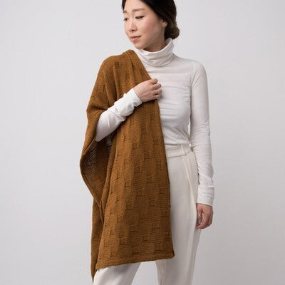 Shibui Knits Motif Wrap Knitting Pattern