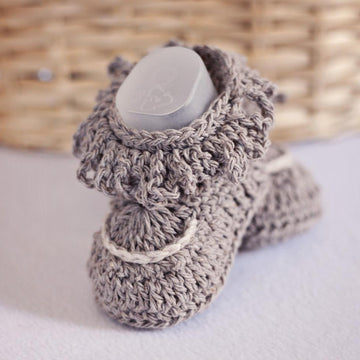 Fringe Baby Booties
