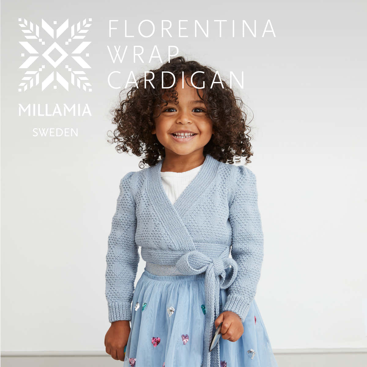 MillaMia Florentina Wrap Cardigan Knitting Pattern