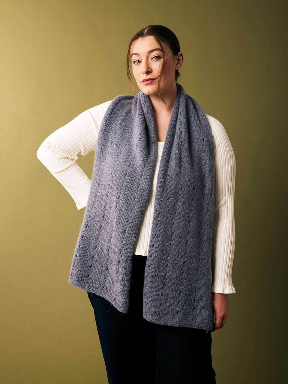 Notation Scarf in Berroco Brina