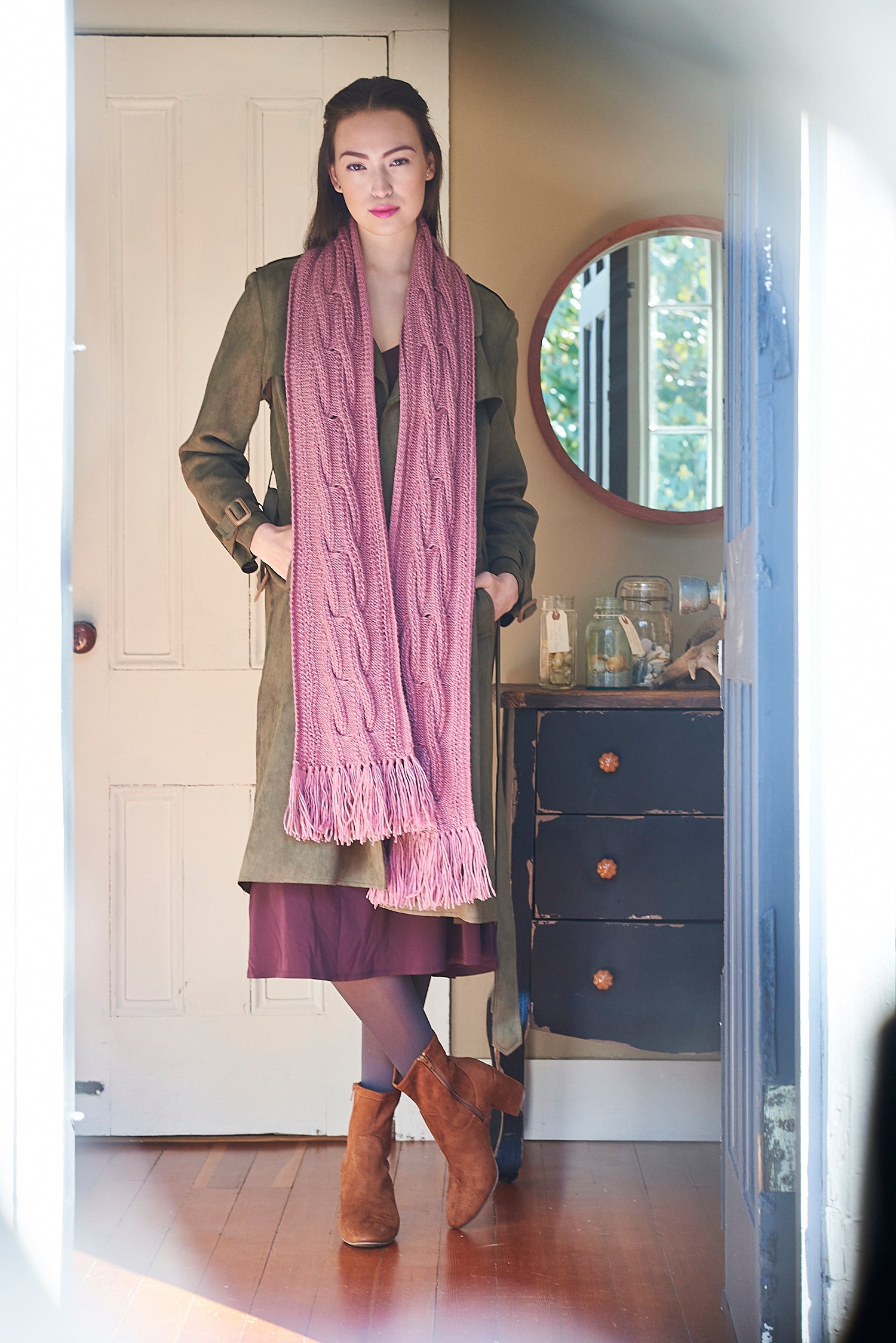 Terrell Scarf Accessory Knitting Pattern