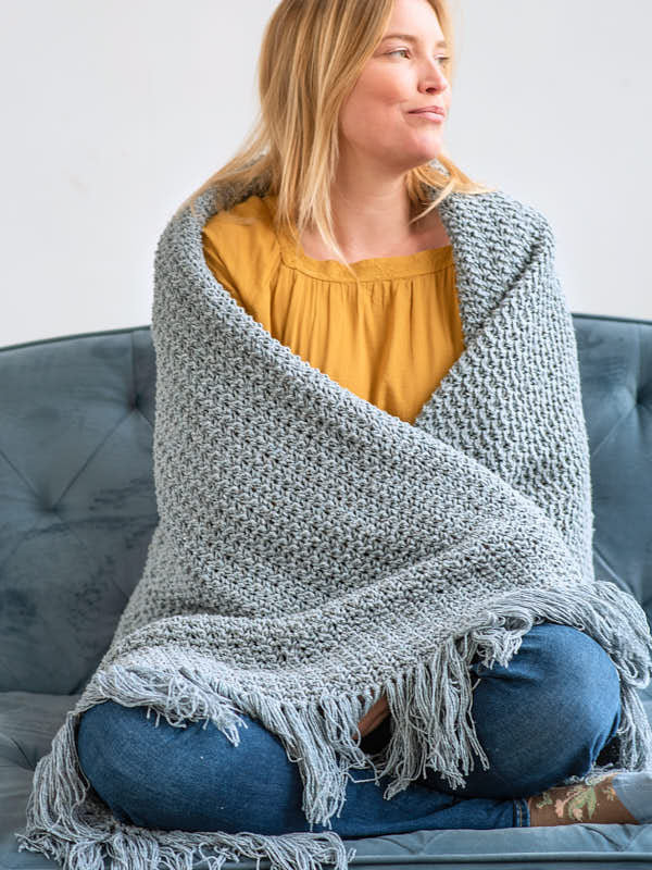 Berroco Amorie Blanket Crochet Pattern