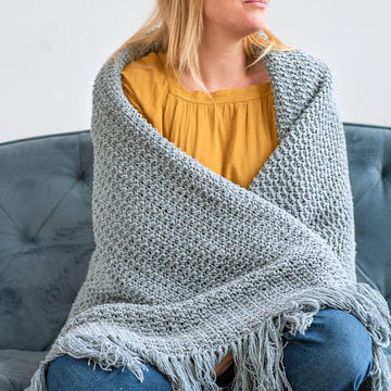 Berroco Amorie Blanket Crochet Pattern