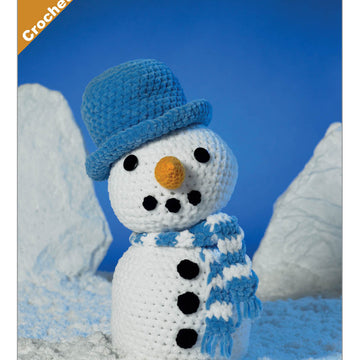 James C. Brett JB406 Snowman Toy Crochet Pattern