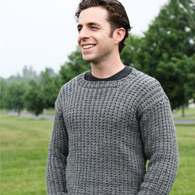 Valley Yarns Woodstove Pullover Knitting Pattern