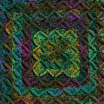 Sirdar Ornamentals Blanket Crochet Pattern