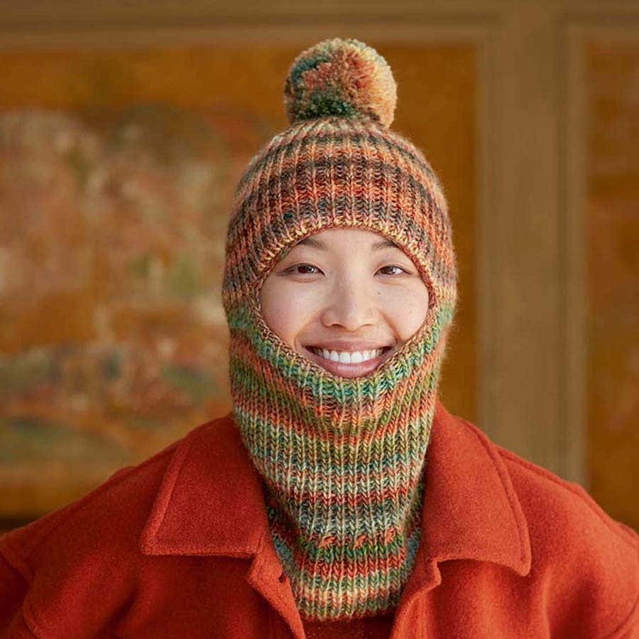 Lang PTO46-02 Balaclava Hat Knitting Pattern