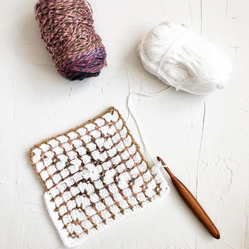 Prism Block Stitch Blanket