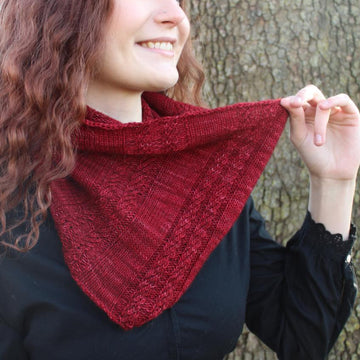 Spiral Rib Cowl Knitting Pattern