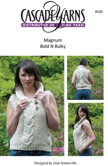 Bold and Bulky in Cascade Magnum - B100 - Free PDF