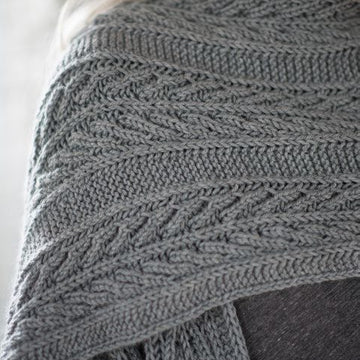 Berroco Breachway Scarf Wrap Knitting Pattern