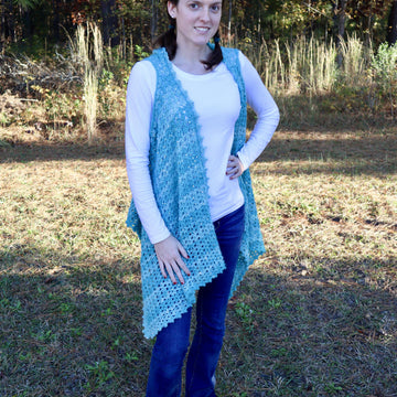 EASY BEGINNER's Flowy Shrug