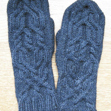 Almy Cabled Mittens