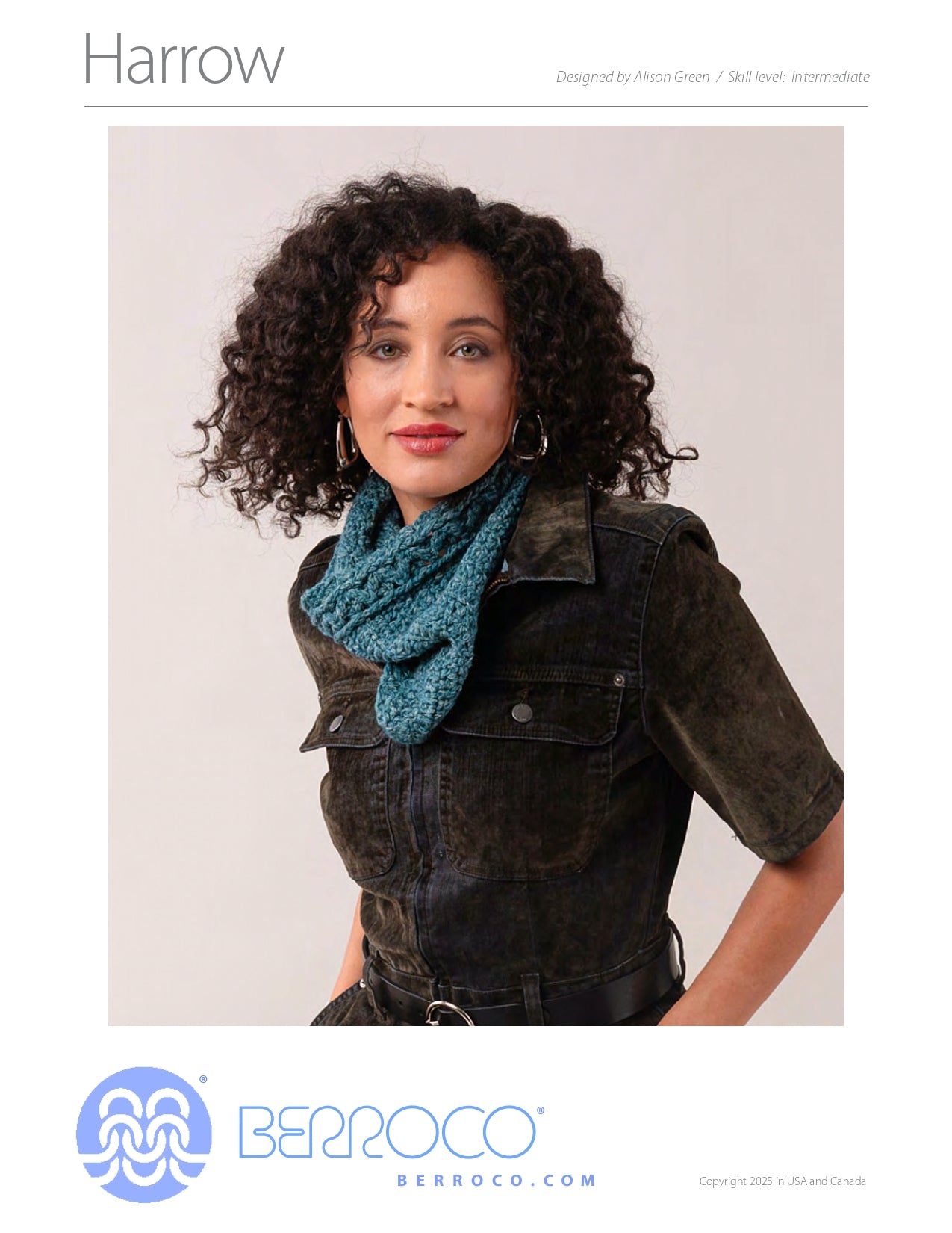 Harrow Scarf Crochet Pattern