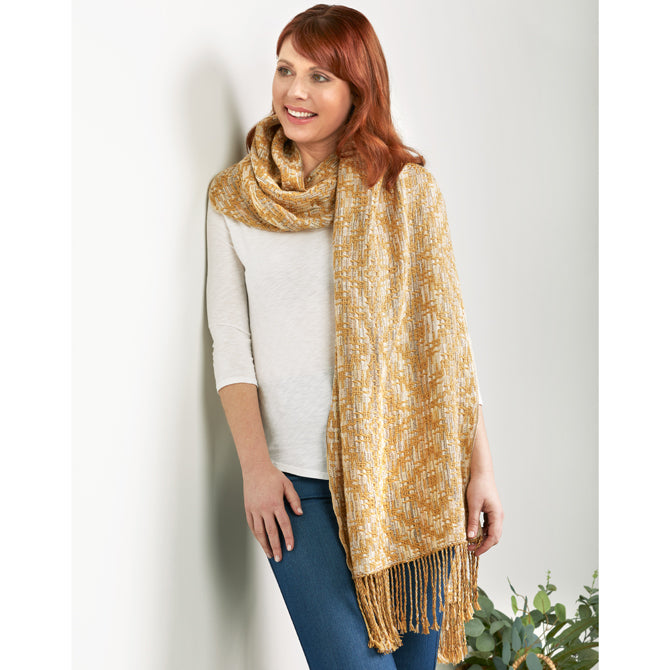 Valley Yarns #181 Flaxen Shawl