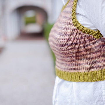 Striped Market Vest