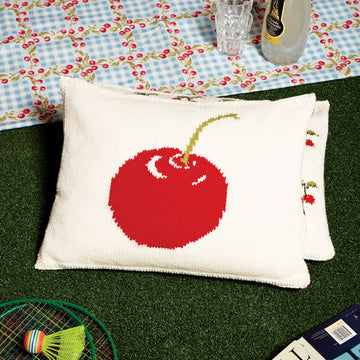Debbie Bliss Cherry Cushions Knitting Pattern