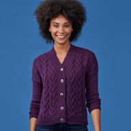 Tahki Yarns Downey Cardigan Knitting Pattern