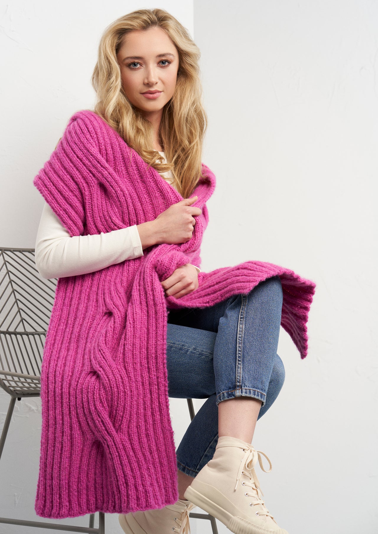 Mariner Shawl Wrap Knitting Pattern