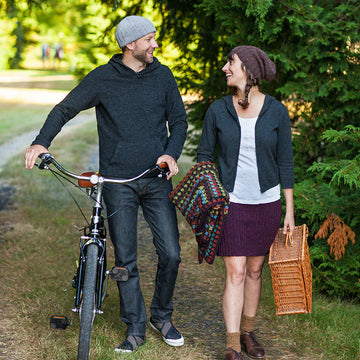 Churchmouse Studio Boyfriend Watch Cap in Rowan Felted Tweed Aran