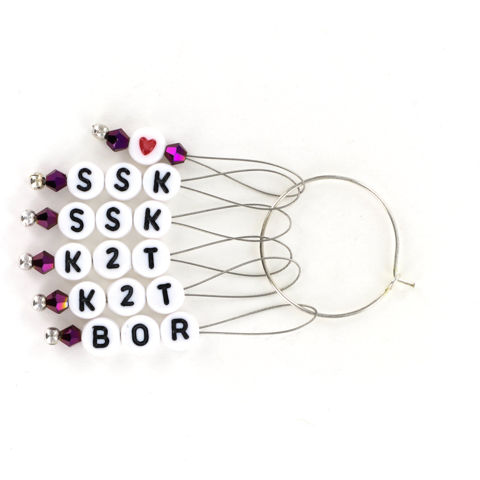 Pretty Warm Designs Stitch Markers