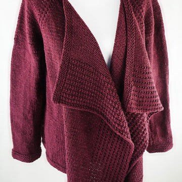 Cascade Yarns W Vineyard Stroll Cardigan Knitting Pattern